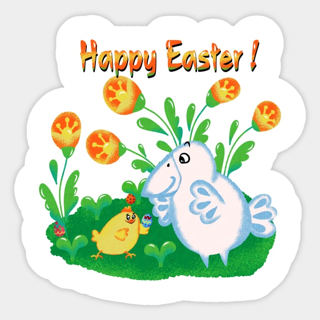 Happy Easter Sticker by maryglu